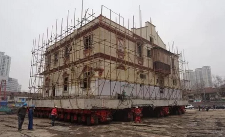 平移動老建筑，傾角傳感器起到關(guān)鍵作用
