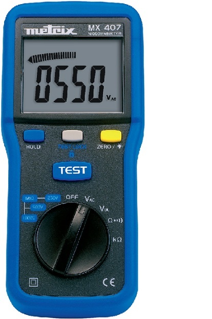 MX407 絕緣電阻測(cè)試儀    