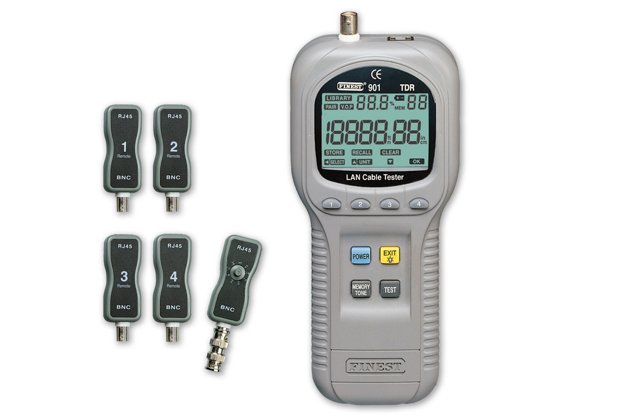 F901高精度TDR網絡診斷|電纜測試儀